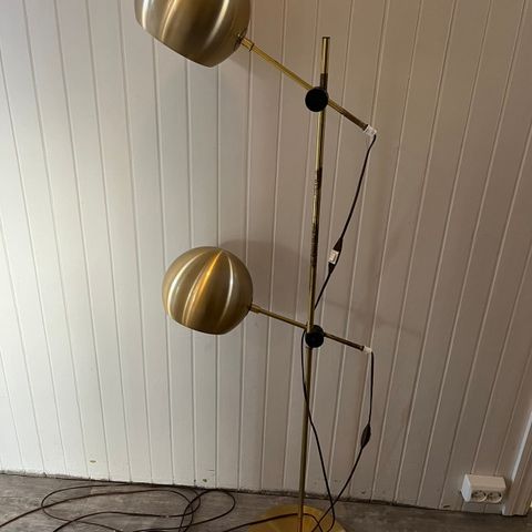 Retro ball stålampe (Benny Frandsen?)