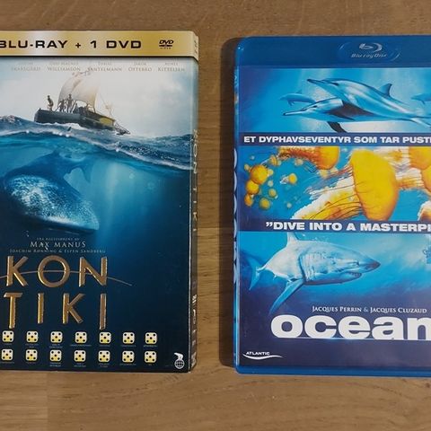 Kon Tiki 2 Blu-ray + 1 DVD + Oceans Blu-ray