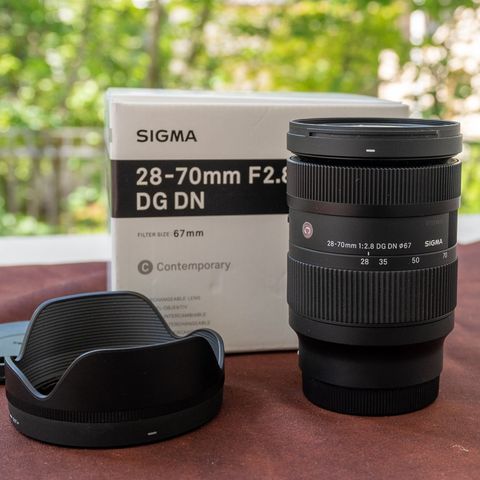 Sigma 28-70mm f/2.8 - verdens minste standard zoom for Sony fullformat?