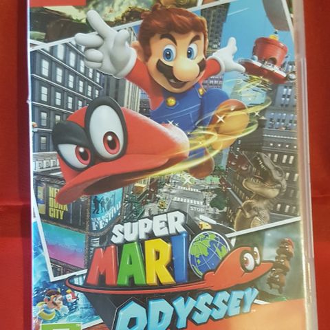 Super Mario odyssey til Nintendo switch.