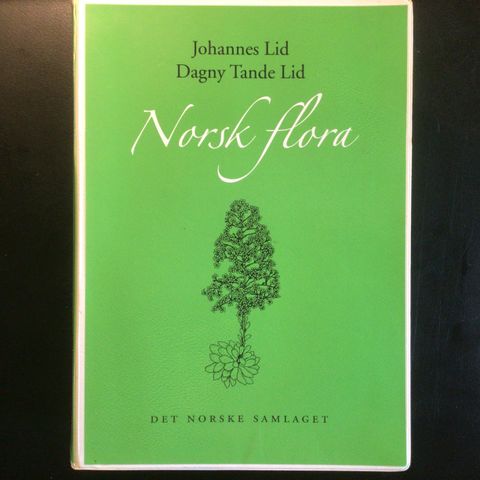 Bok - Norsk Flora av Johannes & Dagny Tande Lid (Heftet)