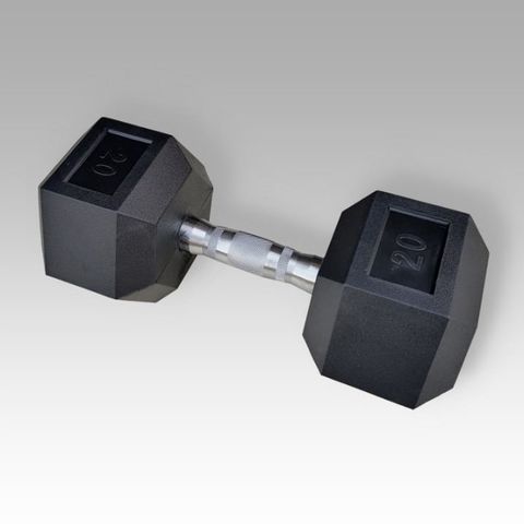 1 x 20 kg Hex Manual/ Hantlel / Dumbell