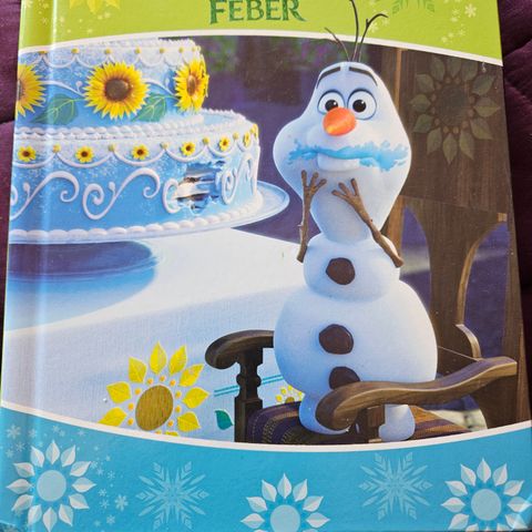 Disney Frost feber bok med figurer tilsalgs