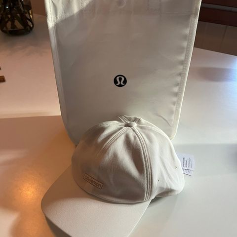 Ny lululemon caps hvit one size