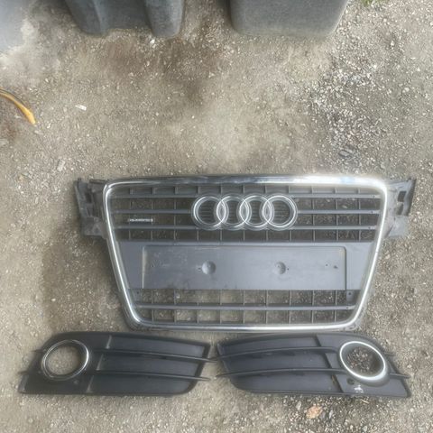 Audi a4 b8 grill og grøftelys grill s-Line