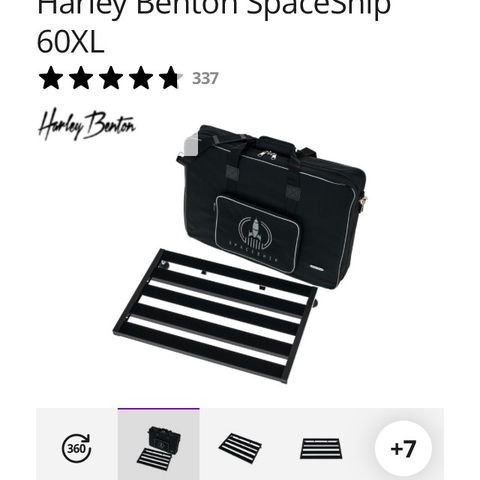 Harley Benton SpaceShip 60XL selges