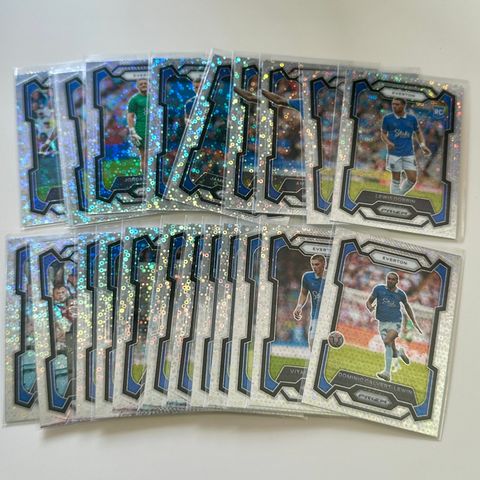 EVERTON BREAKAWAY LOT 2023-24 PANINI PRIZM PREMIER LEAGUE LAG SETT