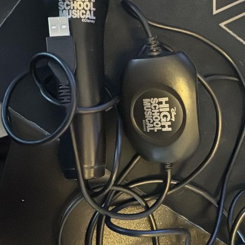Disney USB Microphone: High School Musical PS2/PS3/XBOX 360/WII/PC Black 5E