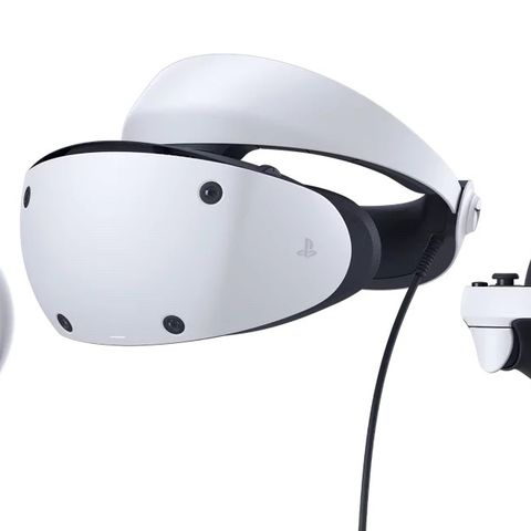 PlayStation VR2 med original ladestasjon