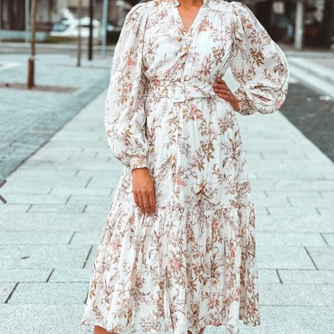 byTiMo kjole - Bohemian Midi Dress, str. S