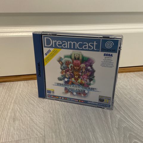 Phantasy Star Online til Sega Dreamcast.