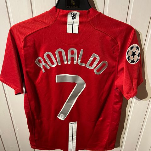 Manchester United 2007-08 fotballdrakt - Ronaldo 7