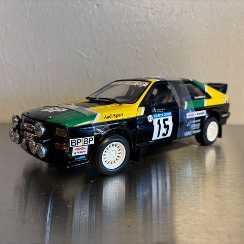 1:18 Audi quattro rally fra Sun star selges