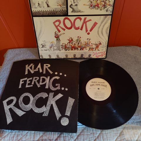 !!! JOHNNY OG GJENGEN KLAR..FERDIG ...ROCK ..Fastpris !!!