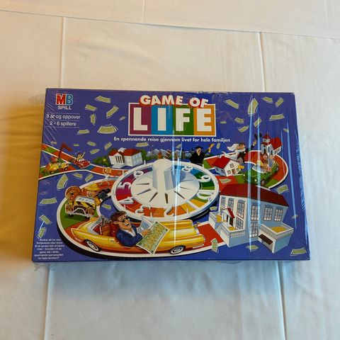 Game of Life - Norsk utgave fra 1999 - Ny i plast !