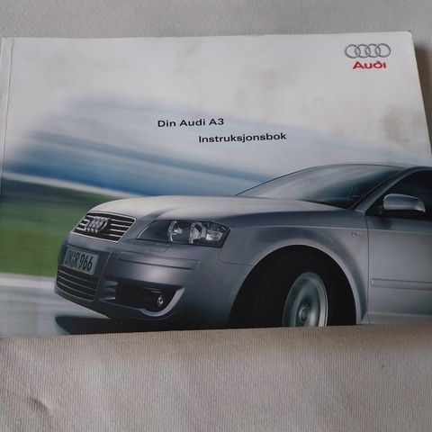 Audi A3 instruksjonsbok 2004