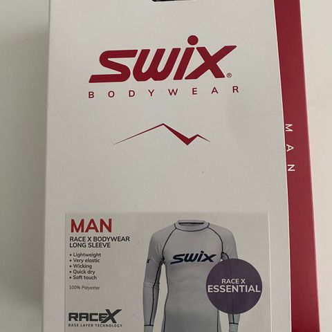 Swix race x body long sleeve men, strl. M