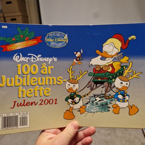 Walt Disney Julehefter Donald Duck historier