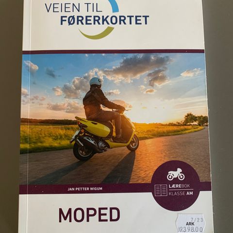 Teoribok moped - helt ny!