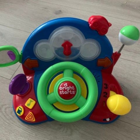 Bright Starts - Lights & Colors Driver Toy with Sounds