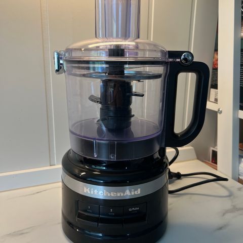 Kitchen aid foodprosessor, svart