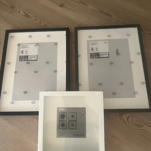 3 nye rammer fra Ikea