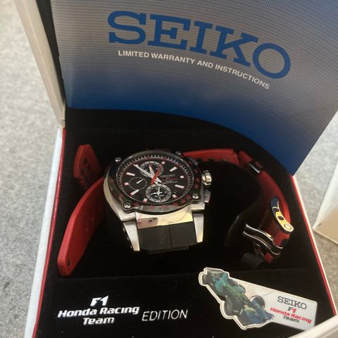 SEIKO Honda racing team Sportura Limited edition