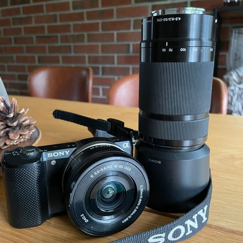 Sony A5000 + Linse SEL55210