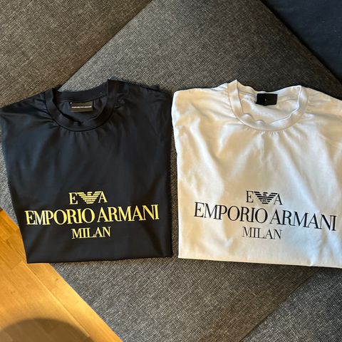 2 stk. T-shirts Armani str.L