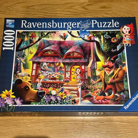 Ravensburger puslespill 1000 biter