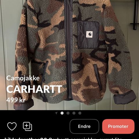 Carhartt jakke unisex