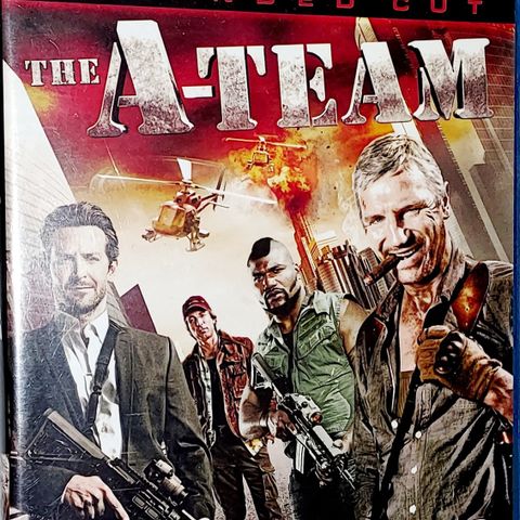 2 BLU RAY-1 DVD.THE A-TEAM.