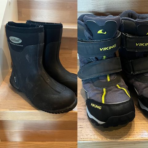 Viking vintersko og Dockboots str 33