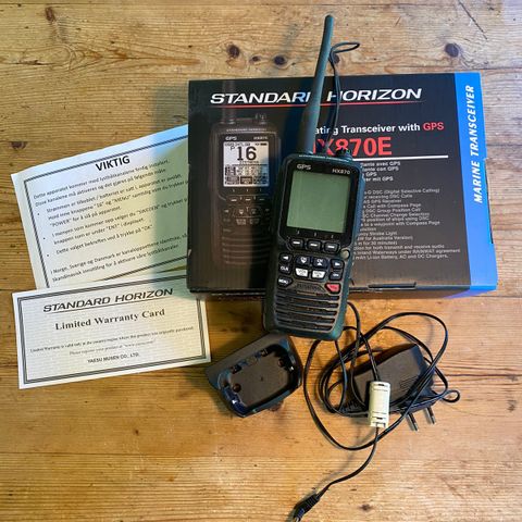 Håndholdt VHF Standard Horizon HX870E