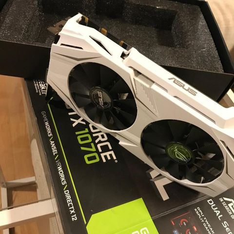 GeForce GTX 1070 Dual OC  8GB 2xHDMI 2xDP