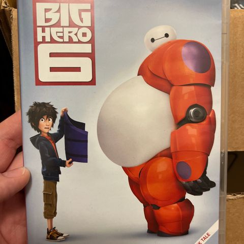 Big Hero 6 dvd selges