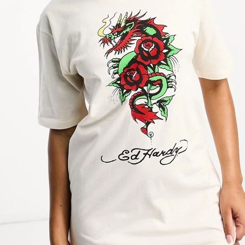 Ny Ed Hardy kjole, str s