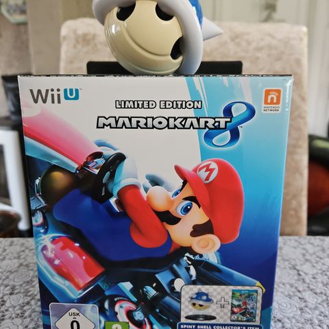 Mario Kart 8 Limited Edition Wii U *Boks og blueshell*