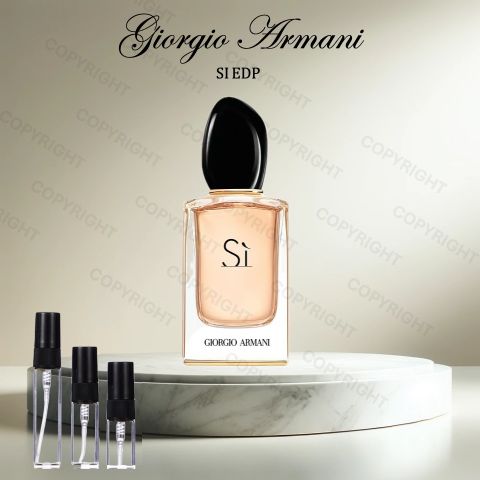 Giorgio Armani Si edp parfyme dekant / tester