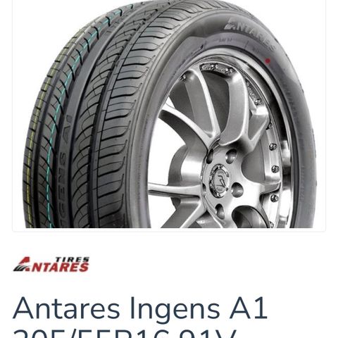 Antares 205/55r16 91v ingens