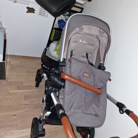 Silver Cross, Wave m/bag og sittedel, isofix og bilsete, Sable