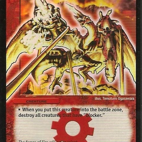 Scarlet Skyterror - Duel Masters