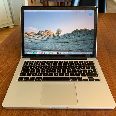 Macbook Pro late 2013, 13 tommer, 16GB minne, 500 GB lagring