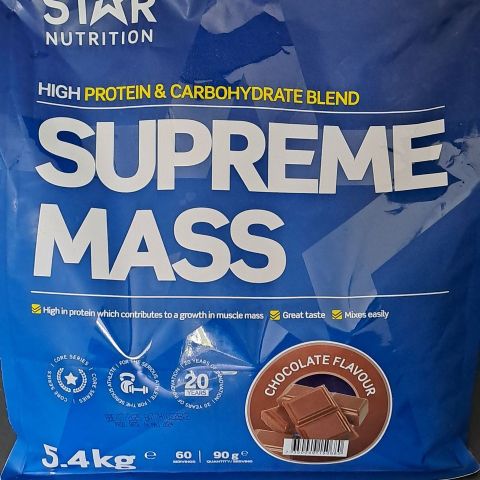 Star Nutrition Supreme Mass proteinpulver