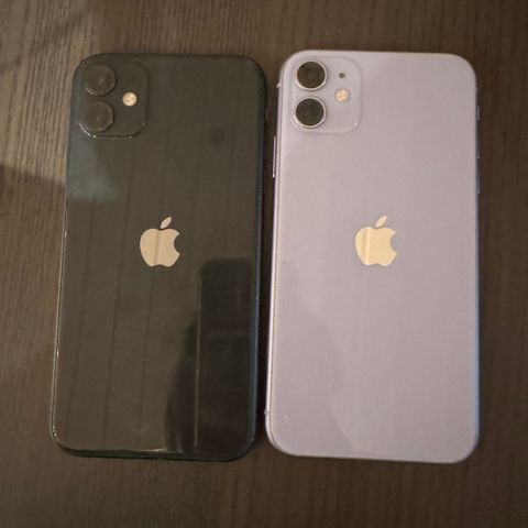 2 iphones 11 64g