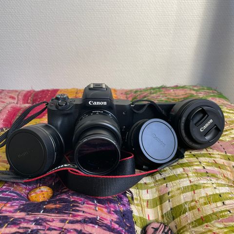 Canon M50+ objektiver