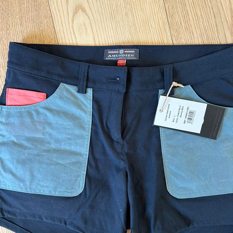 Amundsen shorts 5inch dame + belte