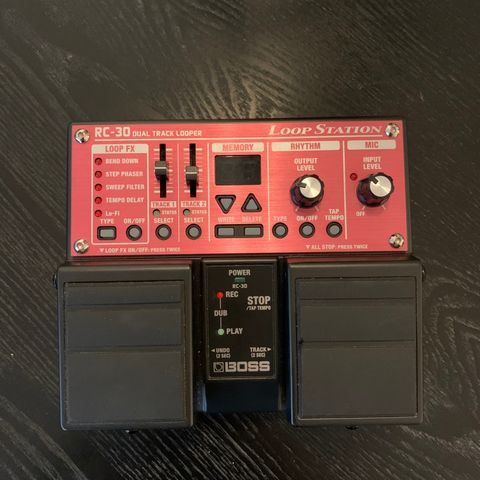 Boss RC-30 Loop Station Dual Track Looper