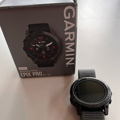 Nydelig Garmin Epix Gen2 pro Sapphire - 51mm