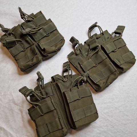 Molle magasinlommer, OD Green